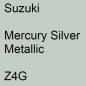 Preview: Suzuki, Mercury Silver Metallic, Z4G.